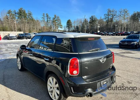 2012 Mini Cooper S Countryman z USA, uszkodzony, nr VIN WMWZC3C55CWM28121